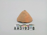 藏品(單錐平底陶紡輪)的圖片